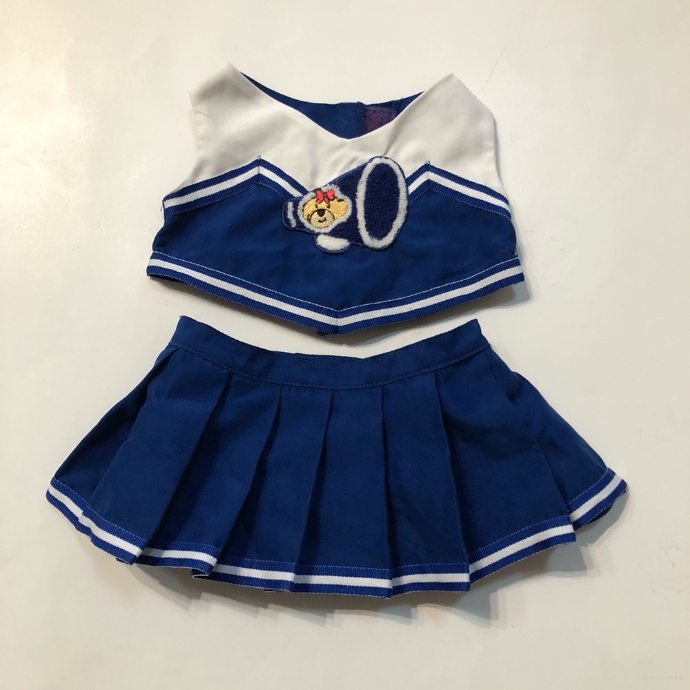 Build-A-Bear Workshop Blue & White Cheerleader Outfit